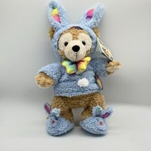 Authentic Disney Parks Duffy the Disney Bear Easter Bunny Plush 12" New With Tag
